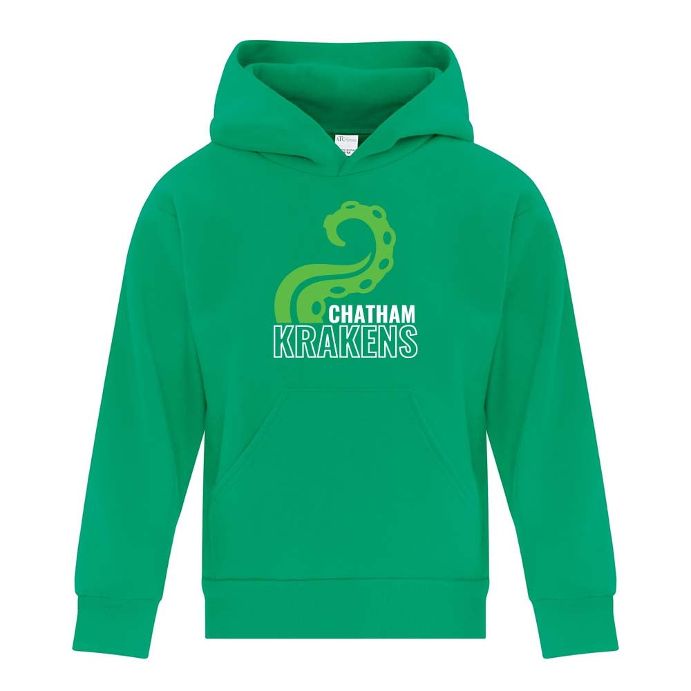 Chatham Krakens Youth Fleece Hooded Sweatshirt