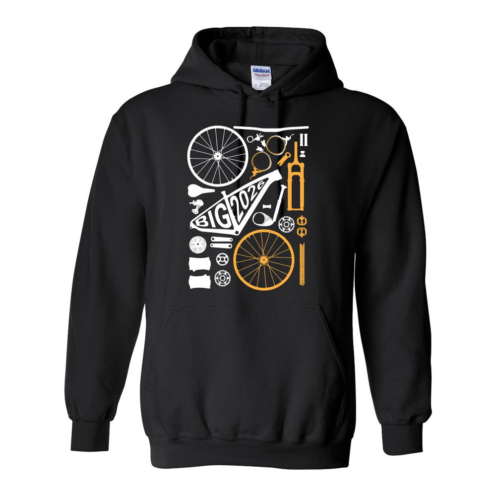 Bluewater Cycling Big 2026 Adult Fleece Hooded Sweatshirt