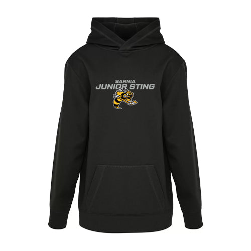 Sarnia Jr Sting Youth Game Day Fleece Hooded Sweatshirt