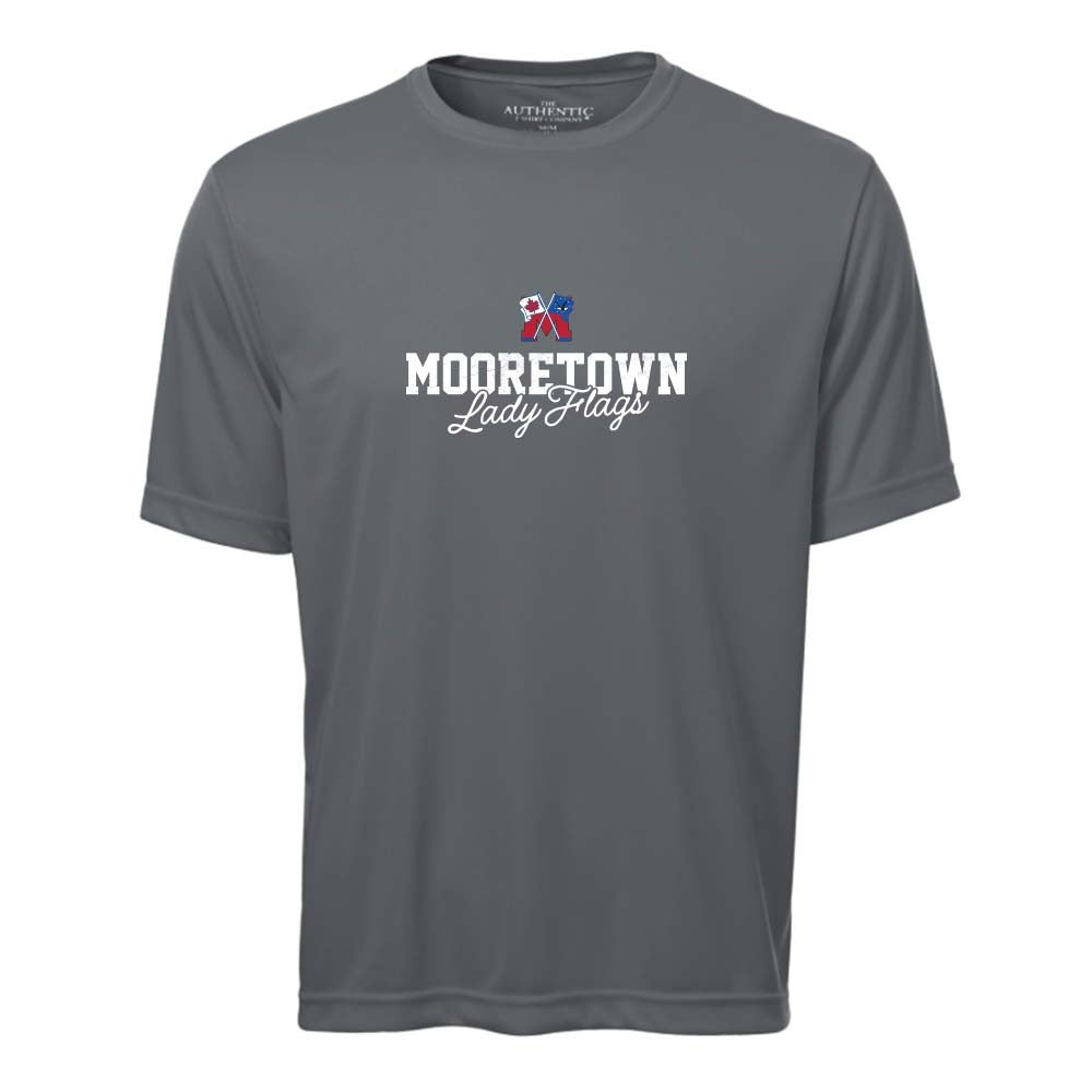 Mooretown Lady Flags Adult Pro Team T-Shirt