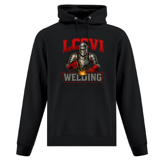 LCCVI Welding Club Adult Fleece Hooded Sweatshirt