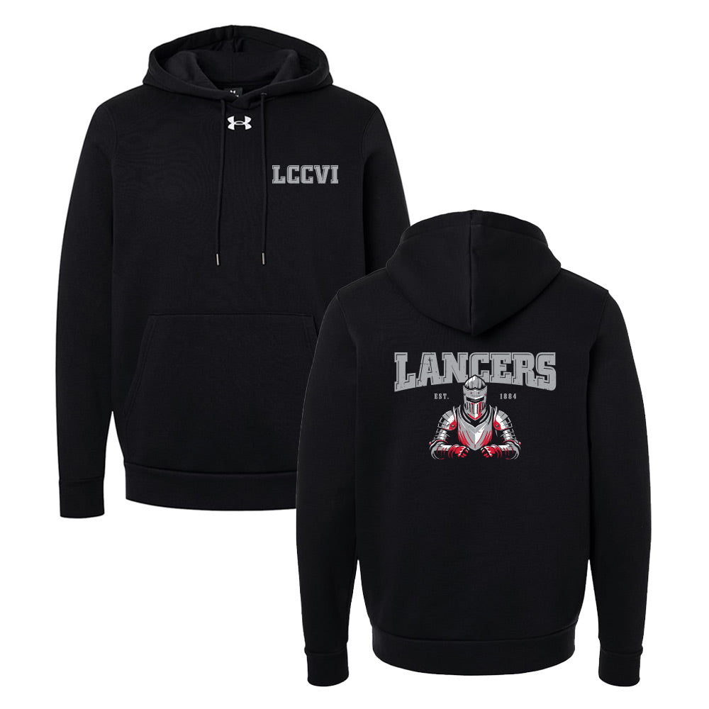 LCCVI Adult Under Armour Team Icon Fleece Hooded Sweatshirt