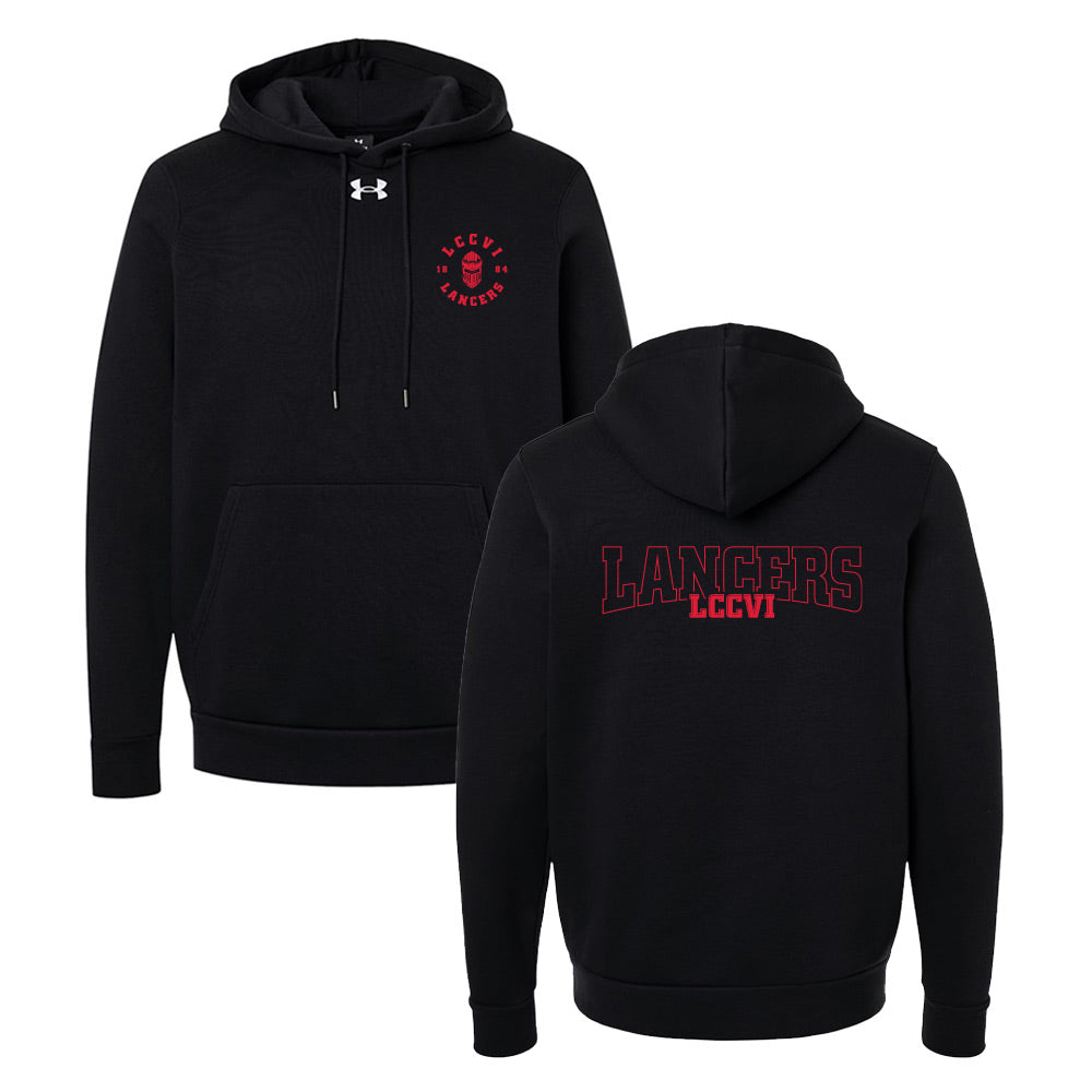 LCCVI Adult Under Armour Team Icon Fleece Hooded Sweatshirt