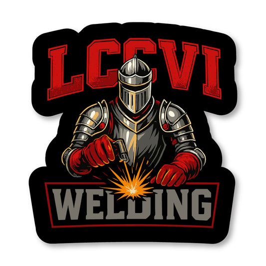 LCCVI Welding Club 5" Vinyl Sticker
