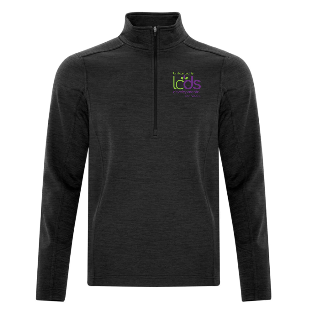 LCDS Adult Dynamic Heather Fleece 1/2 Zip Sweatshirt