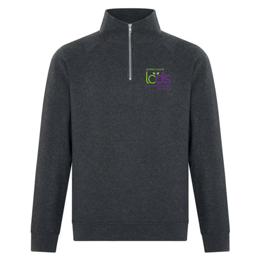LCDS Adult EsActive Vintage 1/4 Zip Sweatshirt