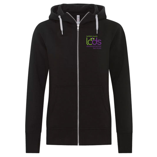 LCDS Ladies' EsActive Core Full Zip Hooded Sweatshirt