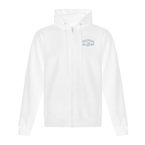 Great Lakes Adult Everyday Fleece Full Zip Hooded Sweatshirt