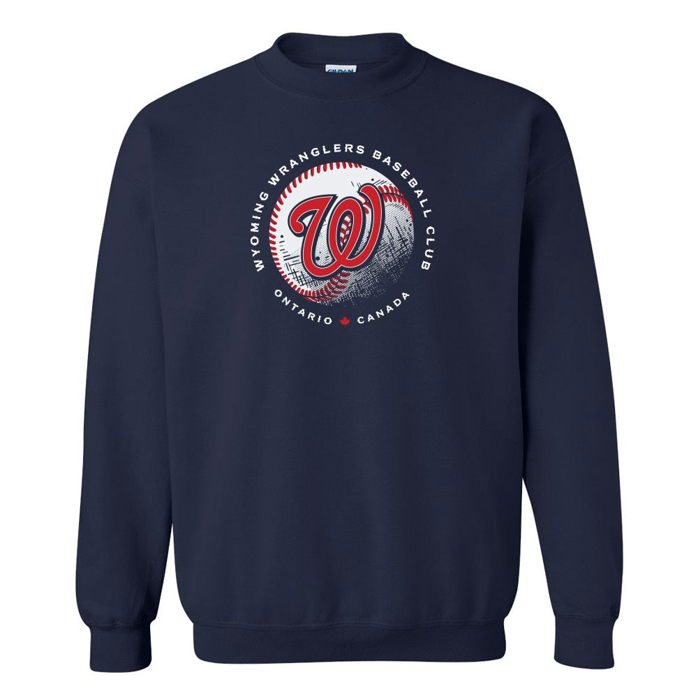 Wyoming Wranglers Adult Crewneck Sweatshirt
