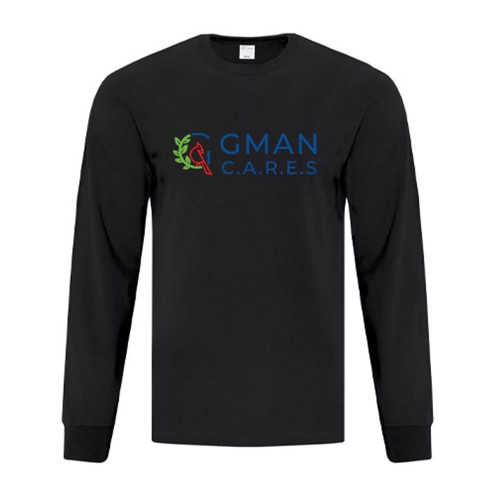 GMAN Cares Foundation Adult Everyday Cotton Long Sleeve T-Shirt