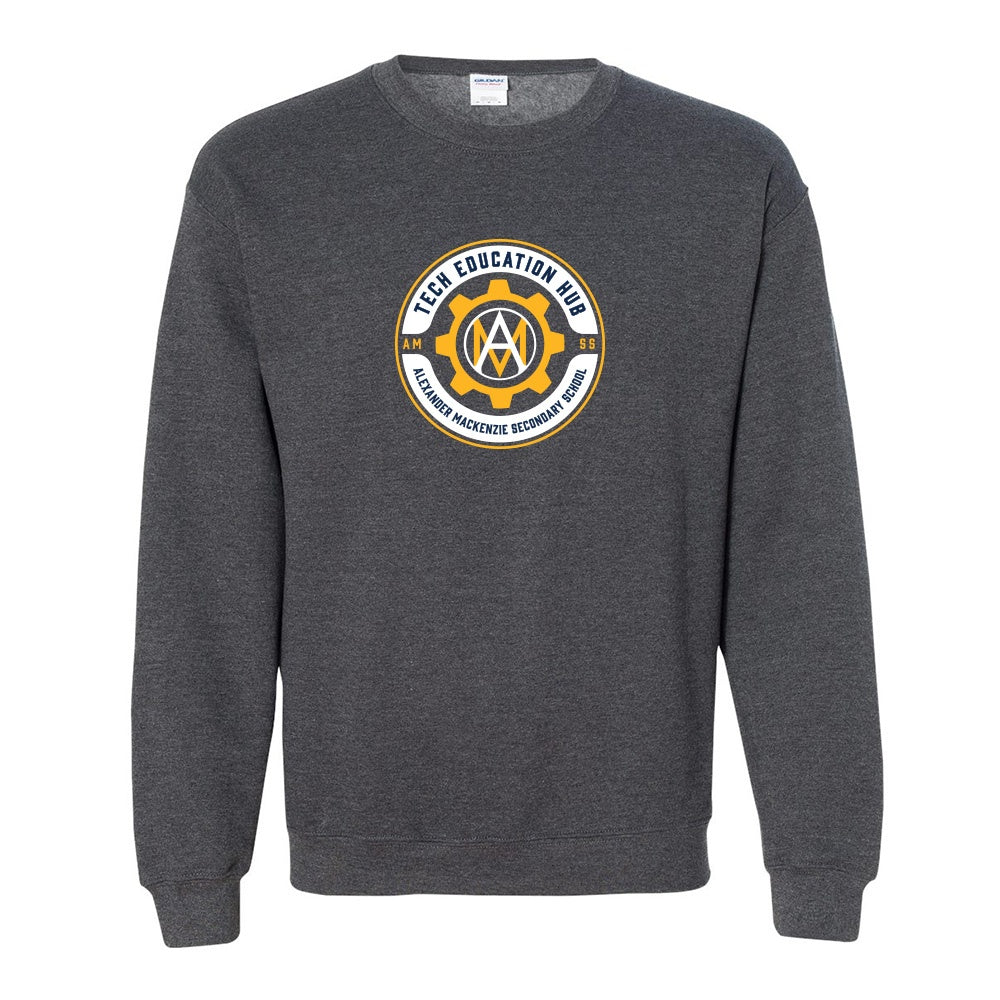 Technological Education Hub Adult Heavy Blend Crewneck Sweatshirt