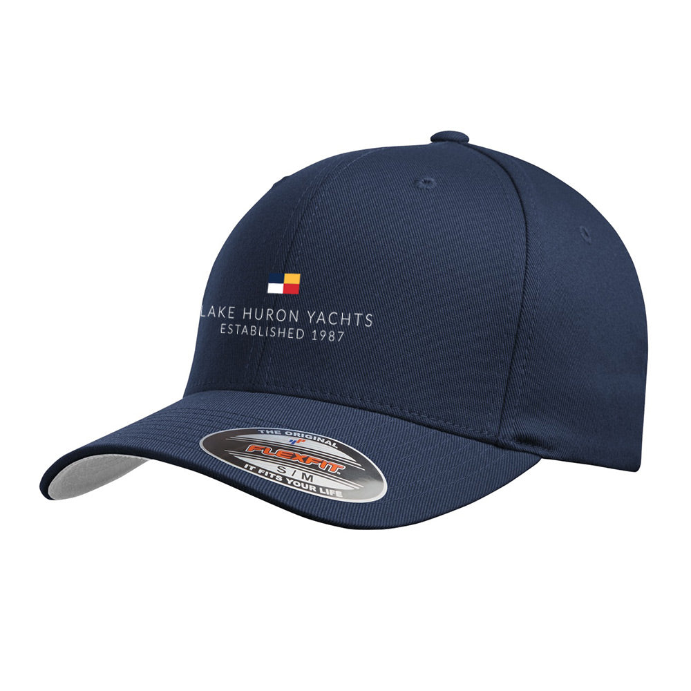 Lake Huron Yachts Flexfit Combered Cap