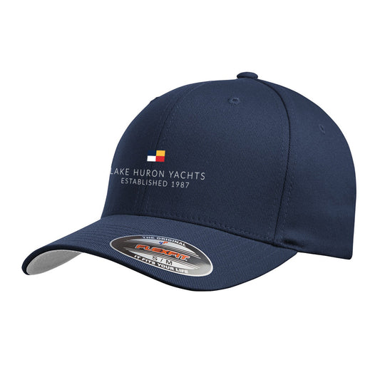 Lake Huron Yachts Flexfit Combered Cap