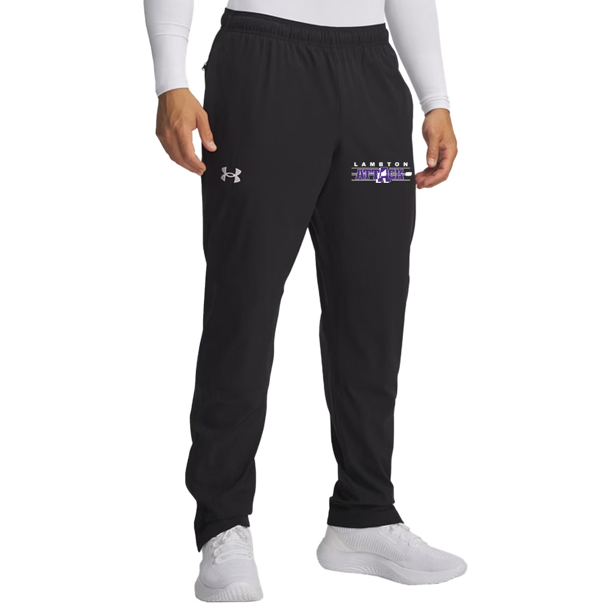 Lambton Attack Adult Under Armour Hockey Warm Up Pants