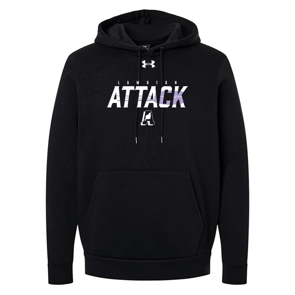 Lambton Attack Adult Under Armour Team Icon Fleece Hooded Sweatshirt