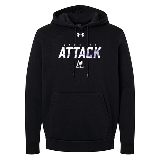 Lambton Attack Adult Under Armour Team Icon Fleece Hooded Sweatshirt