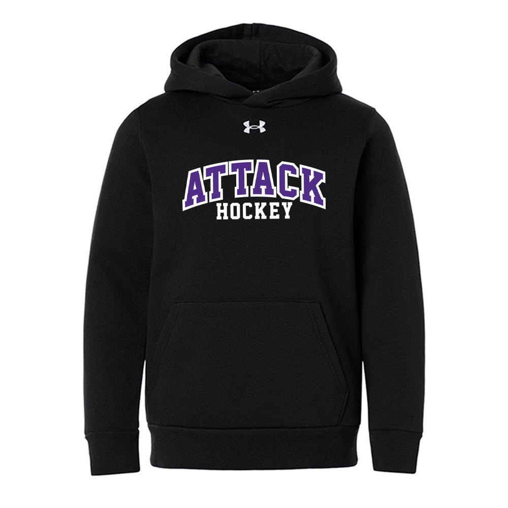 Lambton Attack Youth Under Armour Team Icon Fleece Hooded Sweatshirt