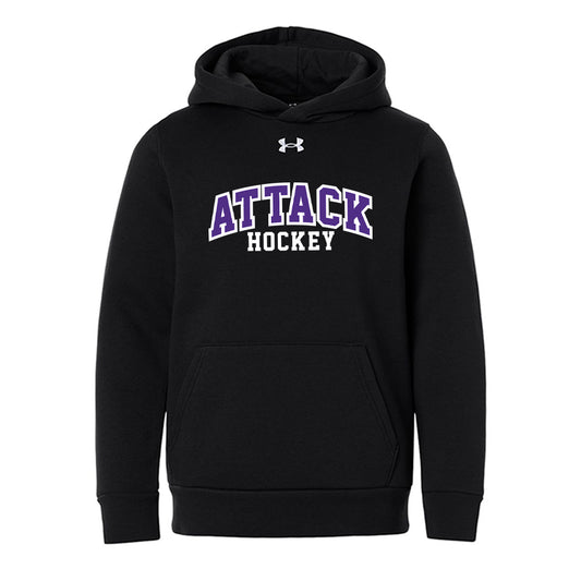Lambton Attack Youth Under Armour Team Icon Fleece Hooded Sweatshirt