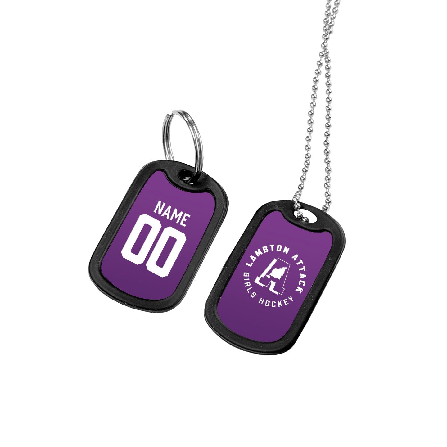 Lambton Attack Dog Tag