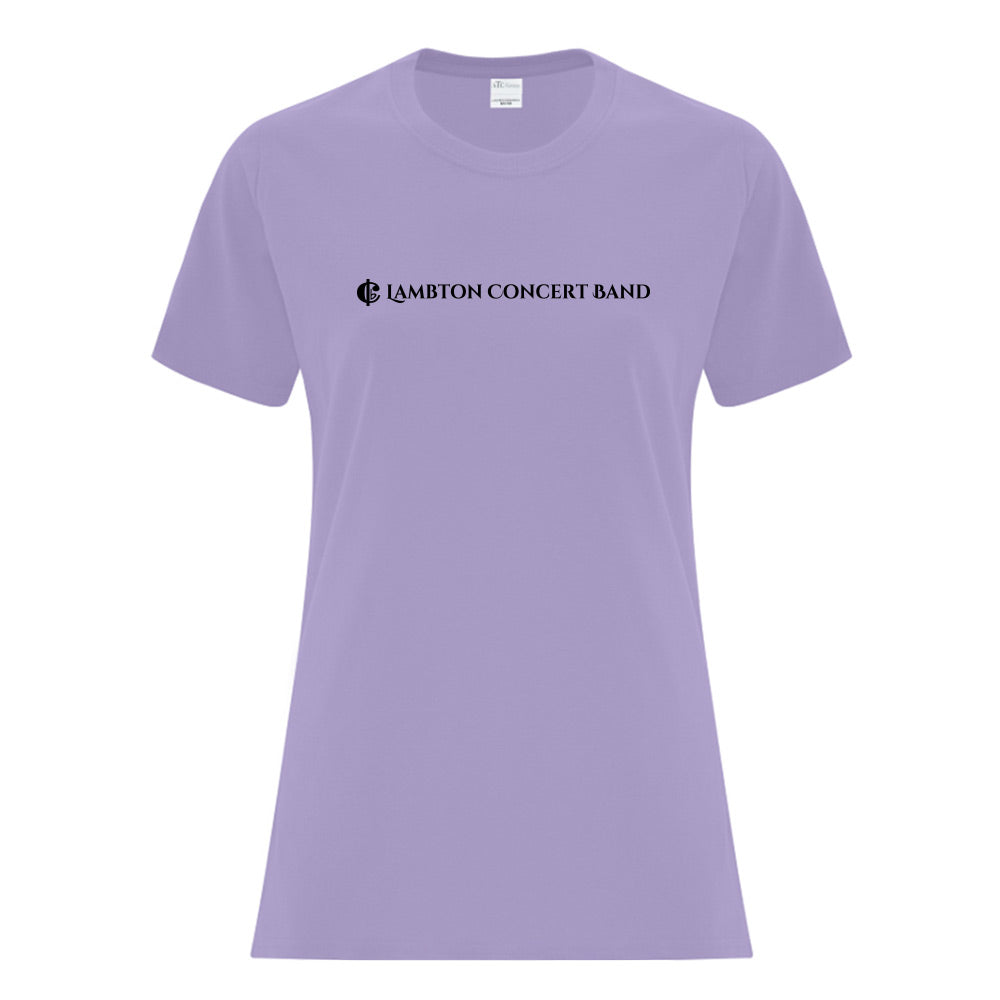 Lambton Concert Band Ladies' Cotton T-Shirt