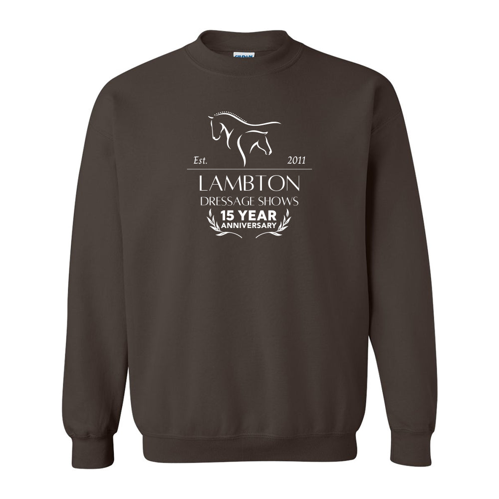 Lambton Dressage Shows Adult Crewneck Sweatshirt