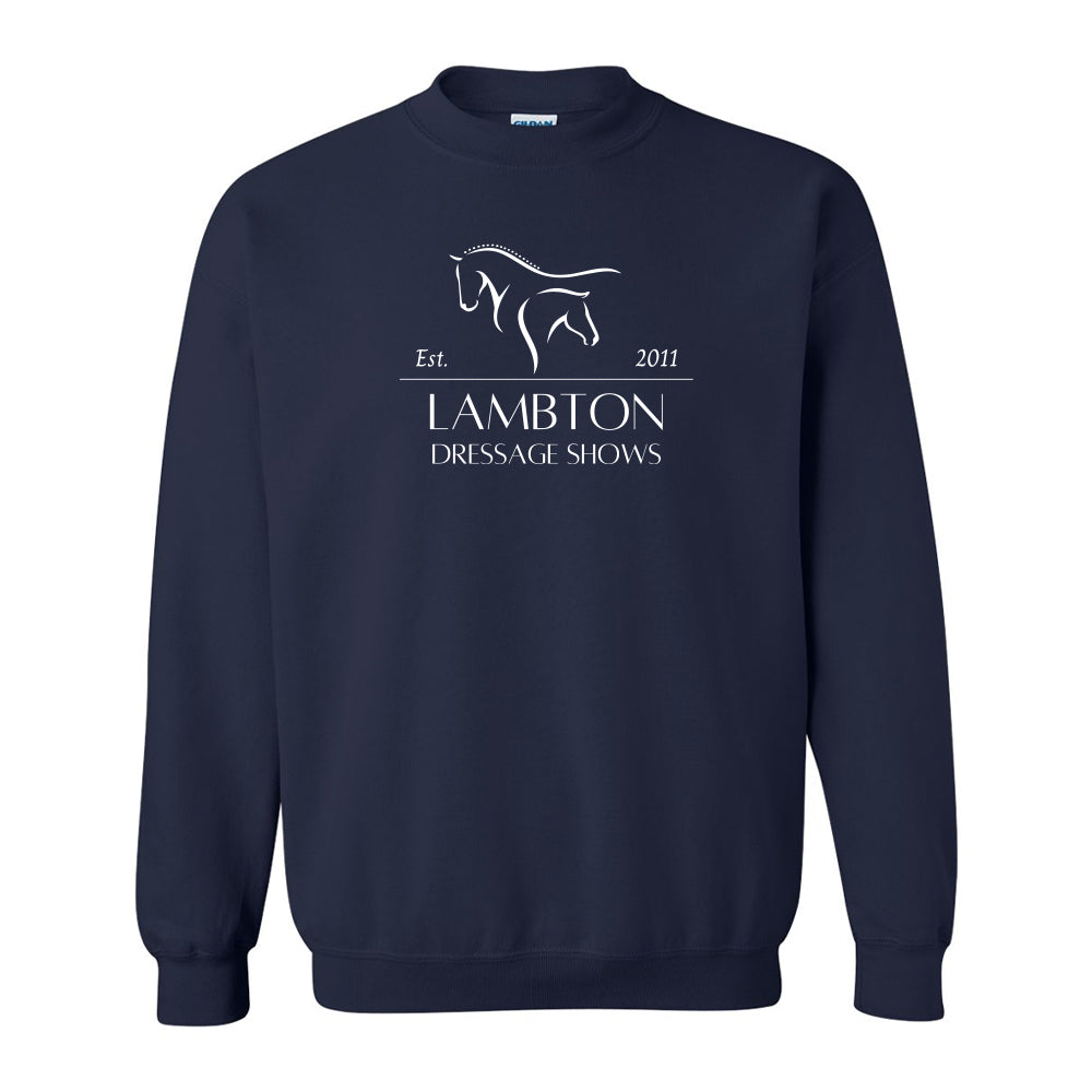 Lambton Dressage Shows Adult Crewneck Sweatshirt