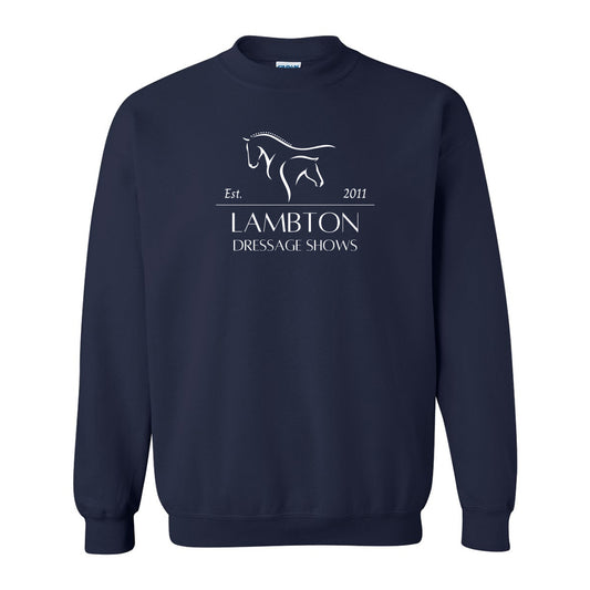 Lambton Dressage Shows Adult Crewneck Sweatshirt