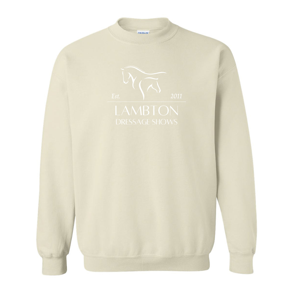 Lambton Dressage Shows Adult Crewneck Sweatshirt