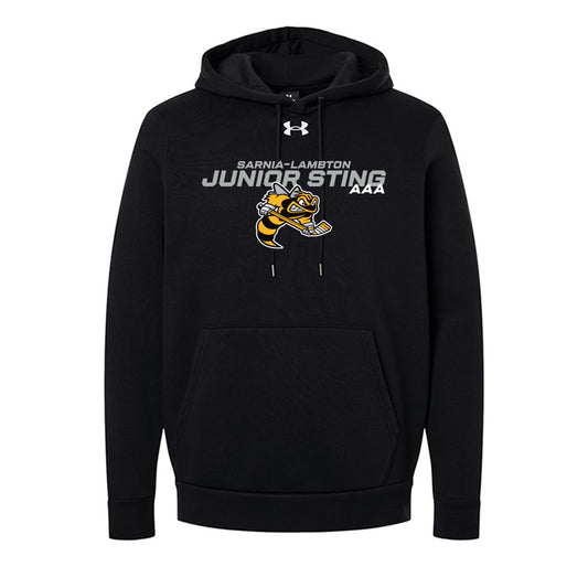 Lambton Jr Sting AAA Adult Under Armour Team Icon Fleece Hooded Sweatshirt
