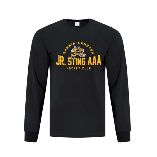 Sarnia-Lambton Jr Sting AAA Adult Cotton Long Sleeve