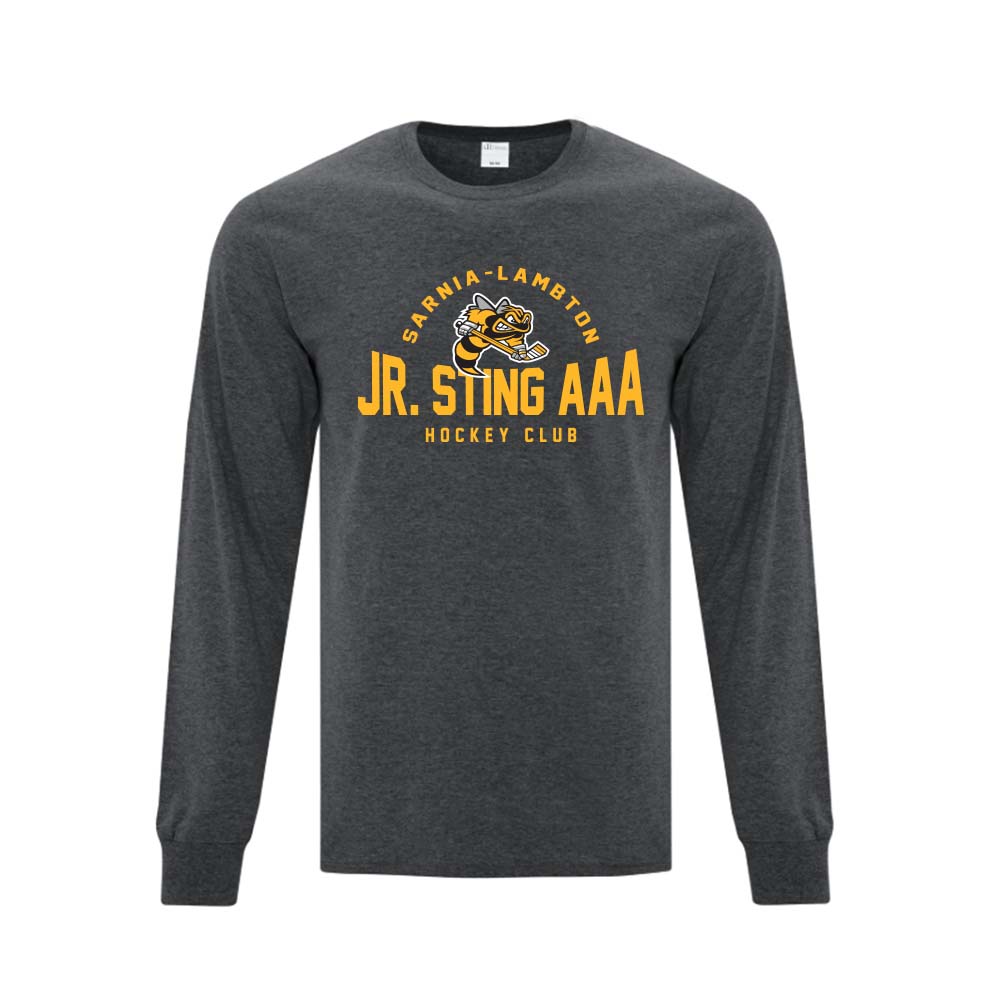 Sarnia-Lambton Jr Sting AAA Adult Cotton Long Sleeve