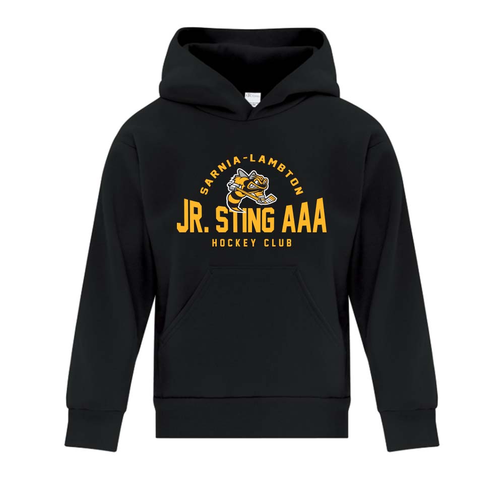 Sarnia-Lambton Jr Sting AAA Youth Fleece Hooded Sweatshirt