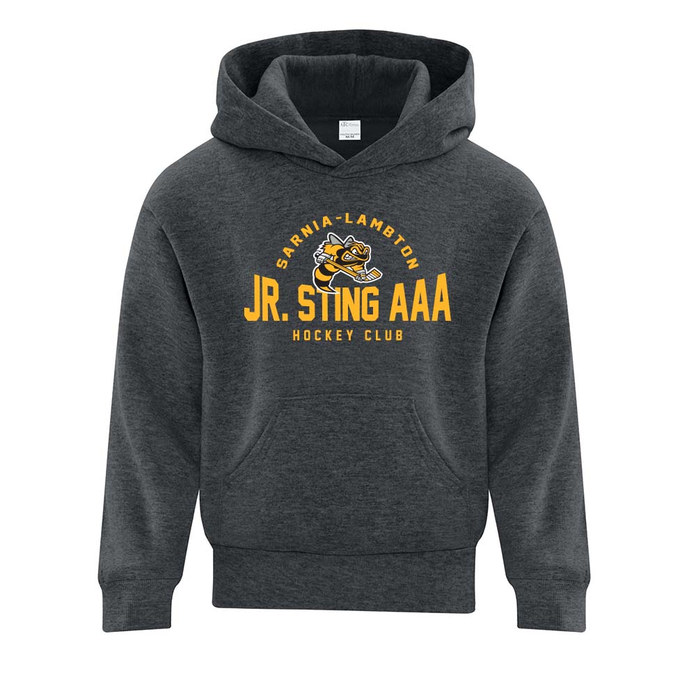 Sarnia-Lambton Jr Sting AAA Youth Fleece Hooded Sweatshirt