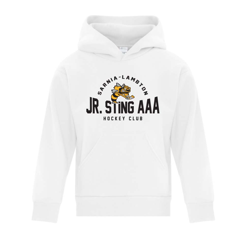 Sarnia-Lambton Jr Sting AAA Youth Fleece Hooded Sweatshirt