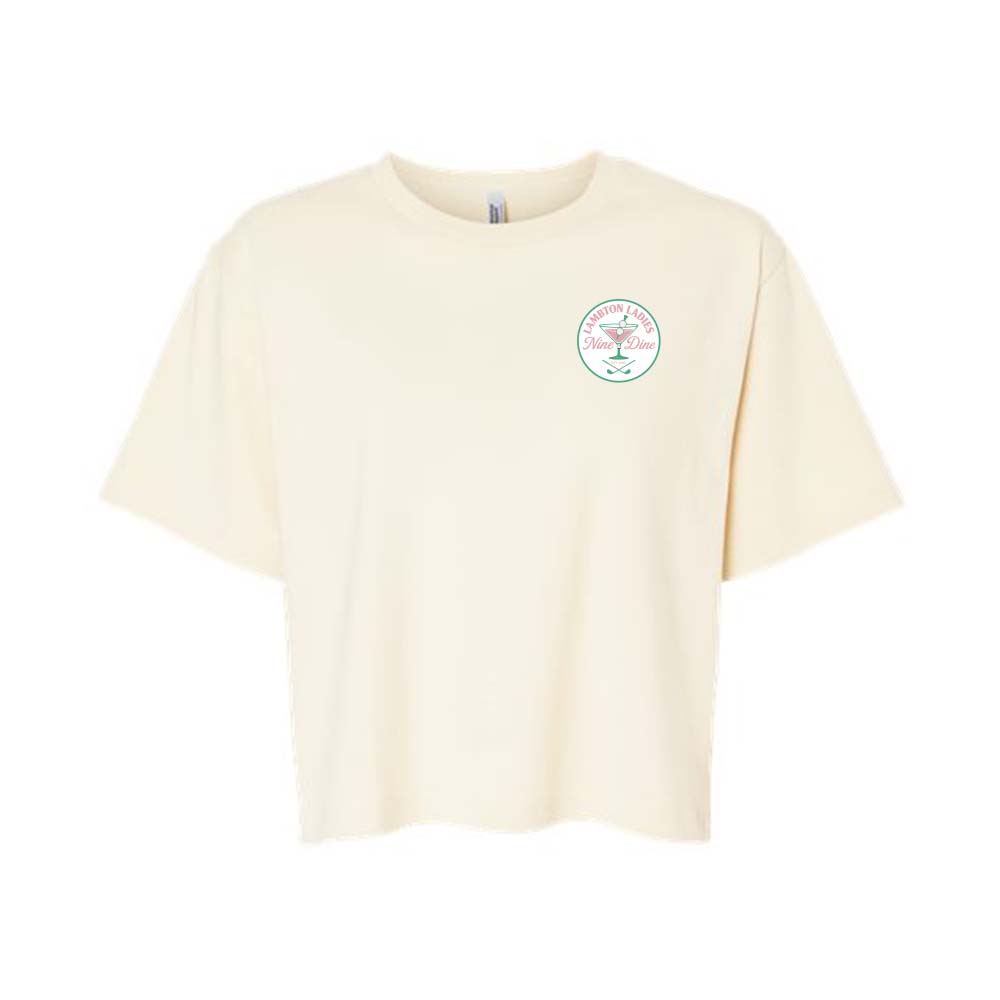 Lambton Ladies 9 & Dine Ladies' Fine Jersey Mid-Length Boxy Tee