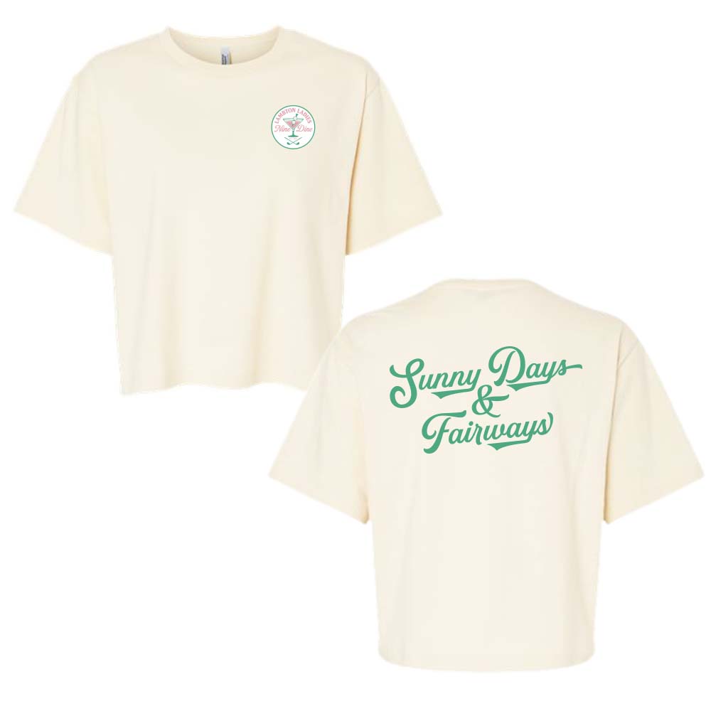 Lambton Ladies 9 & Dine Ladies' Fine Jersey Mid-Length Boxy Tee