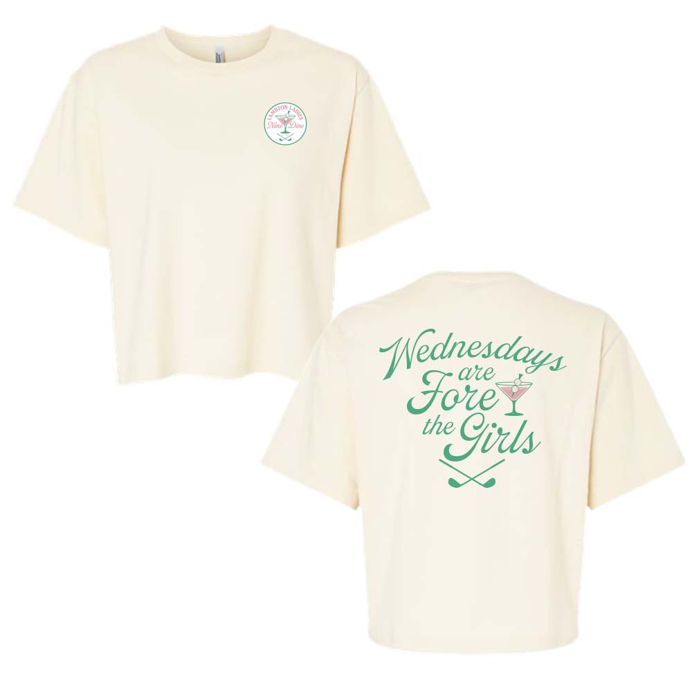 Lambton Ladies 9 & Dine Ladies' Fine Jersey Mid-Length Boxy Tee