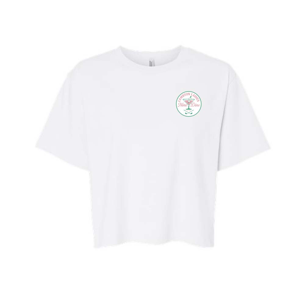 Lambton Ladies 9 & Dine Ladies' Fine Jersey Mid-Length Boxy Tee