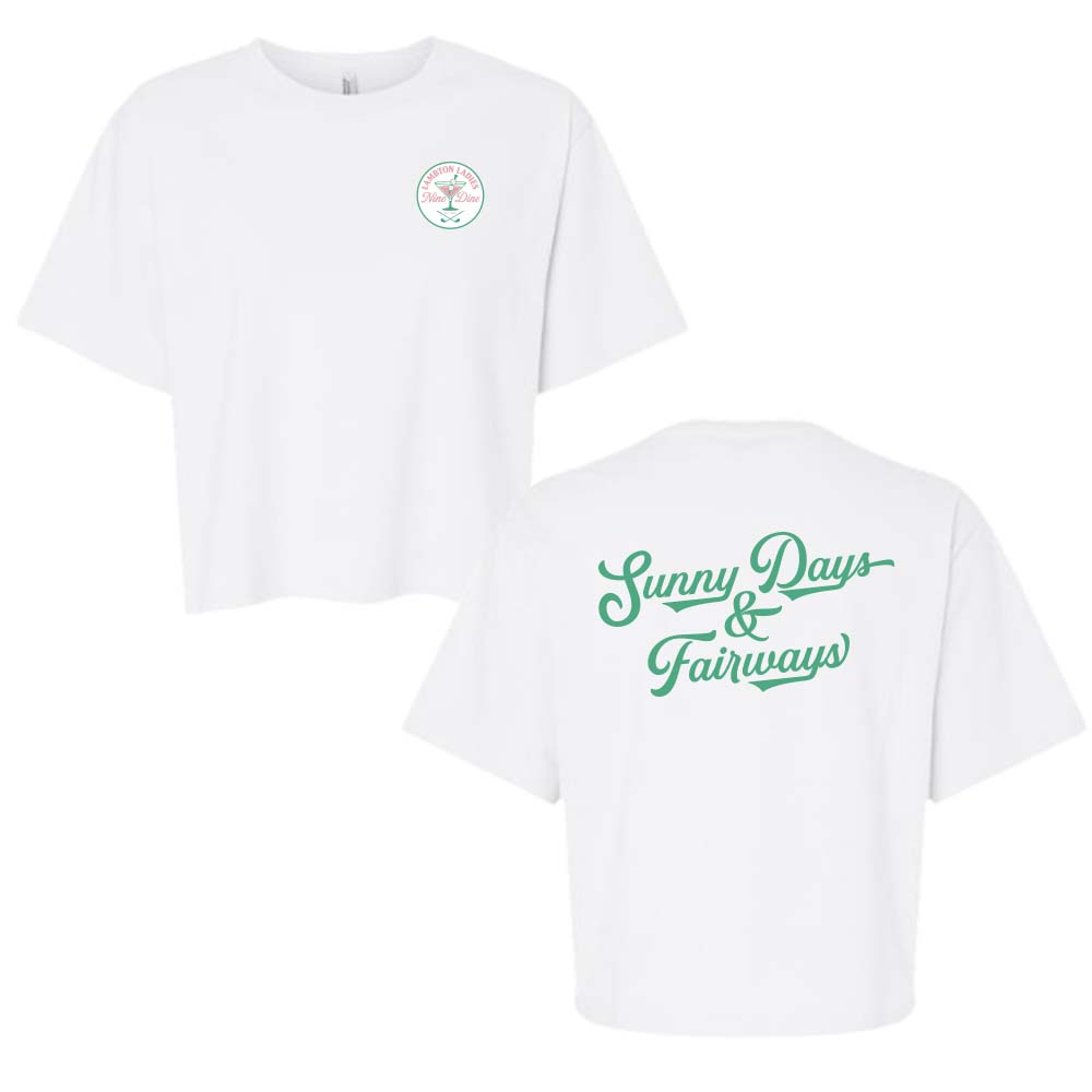 Lambton Ladies 9 & Dine Ladies' Fine Jersey Mid-Length Boxy Tee