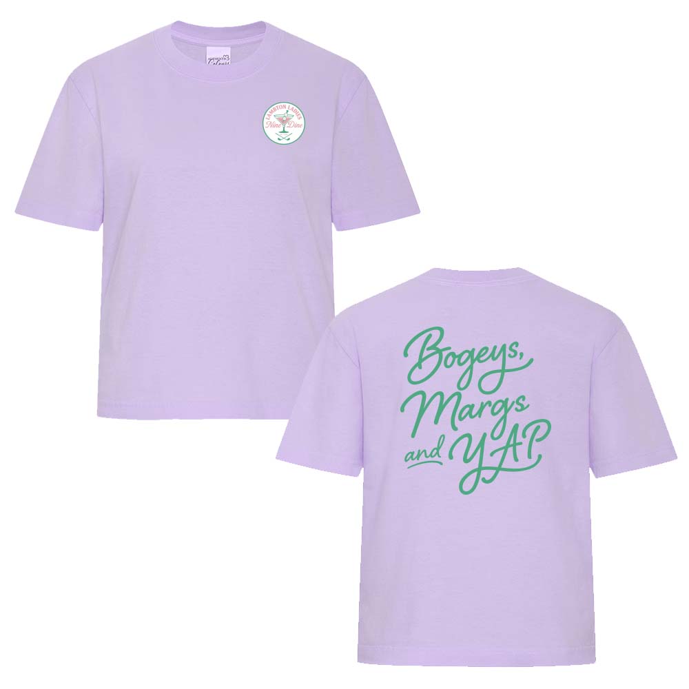 Lambton Ladies 9 & Dine Ladies' Garment-Dyed Heavyweight Boxy T-Shirt