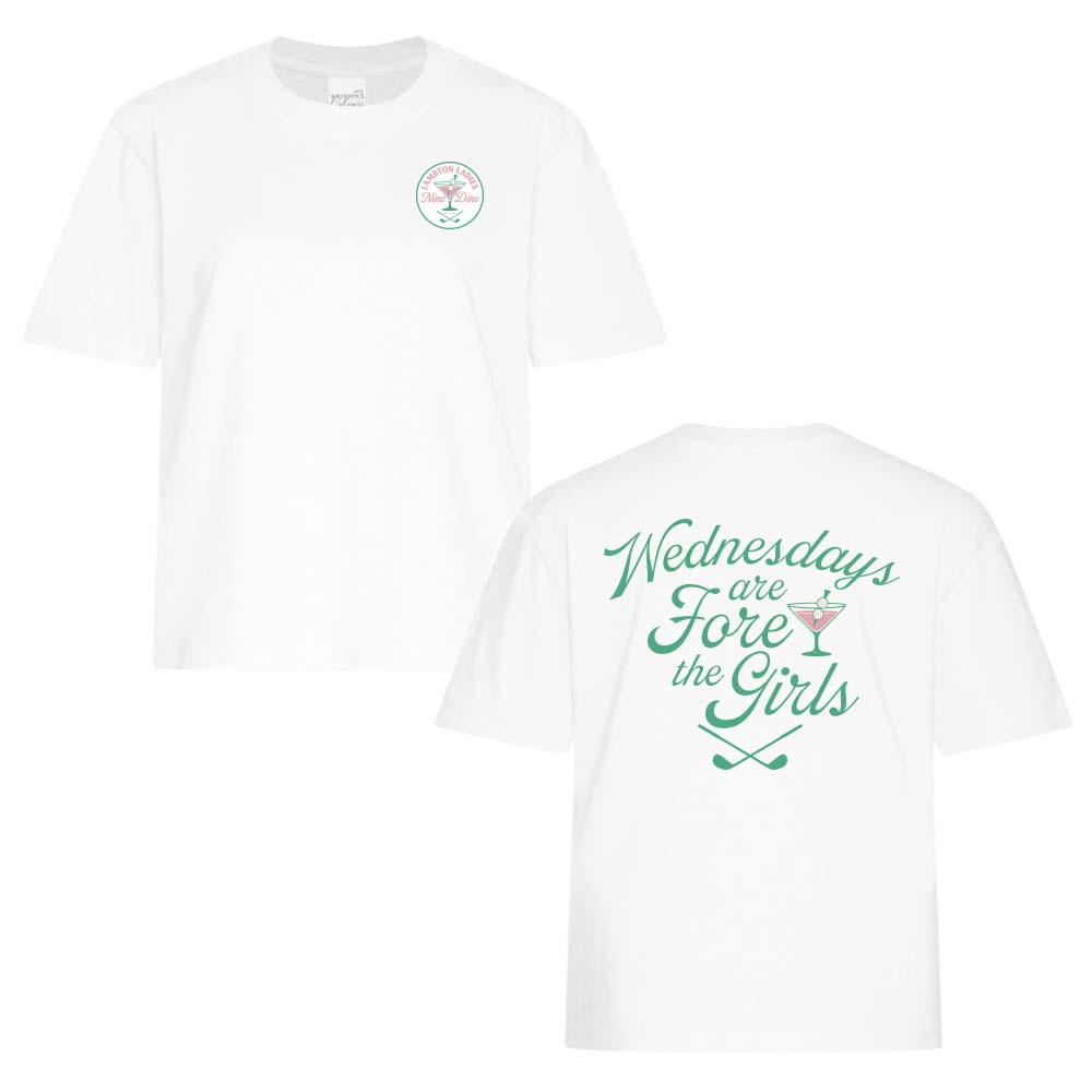Lambton Ladies 9 & Dine Ladies' Garment-Dyed Heavyweight Boxy T-Shirt