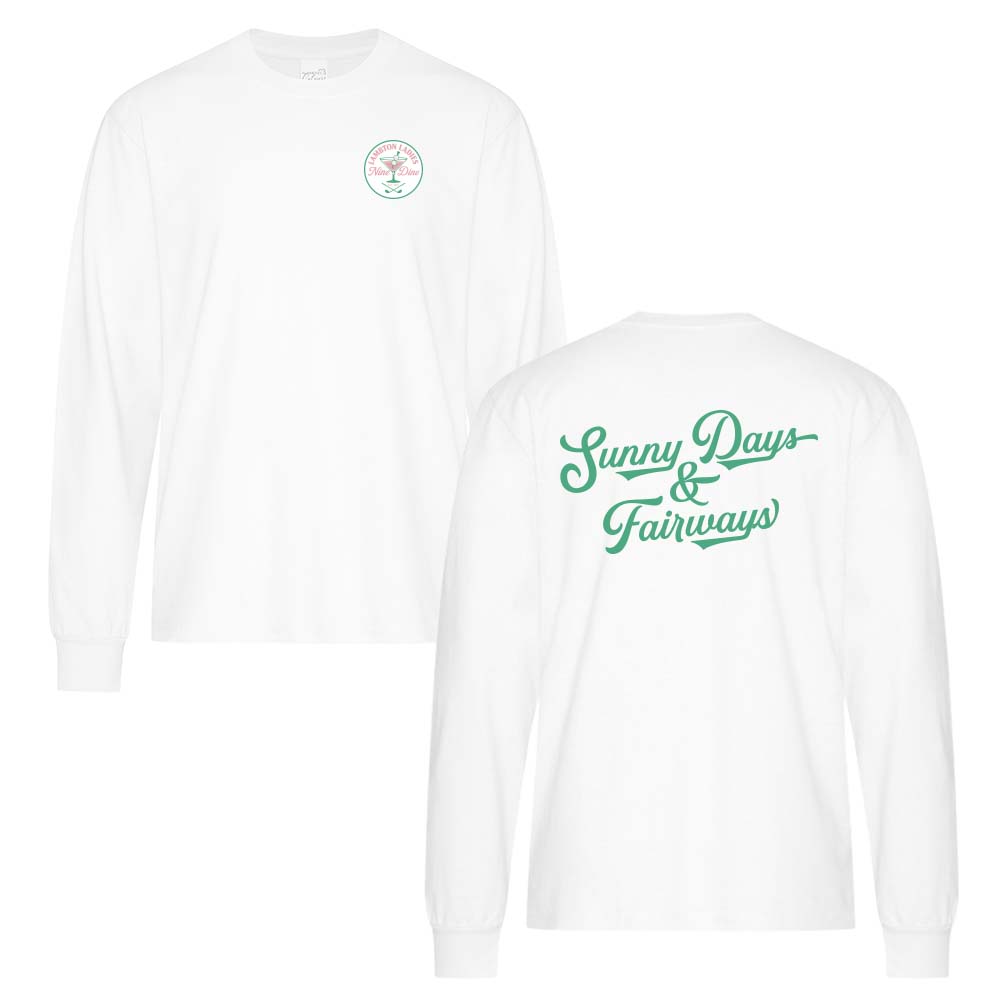 Lambton Ladies 9 & Dine Adult Garment-Dyed Heavyweight Long Sleeve