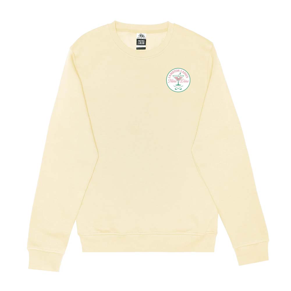 Lambton Ladies 9 & Dine Adult Crewneck Sweatshirt