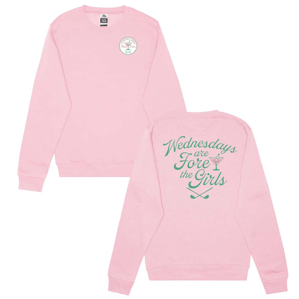 Lambton Ladies 9 & Dine Adult Crewneck Sweatshirt