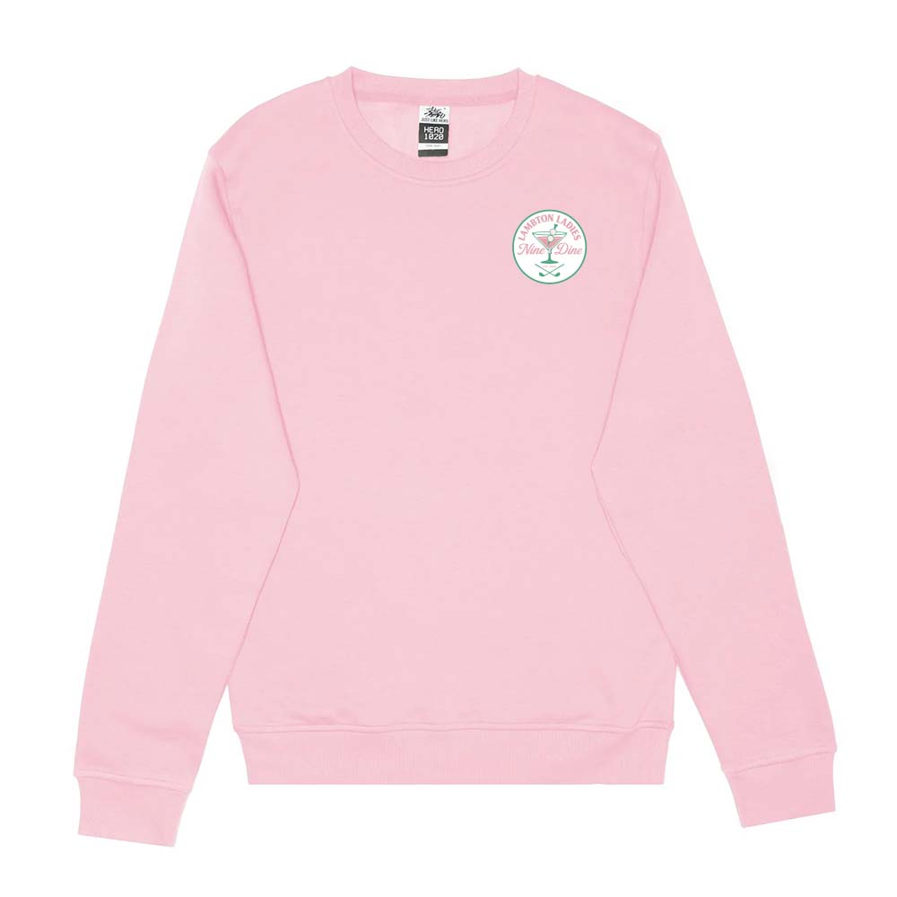 Lambton Ladies 9 & Dine Adult Crewneck Sweatshirt
