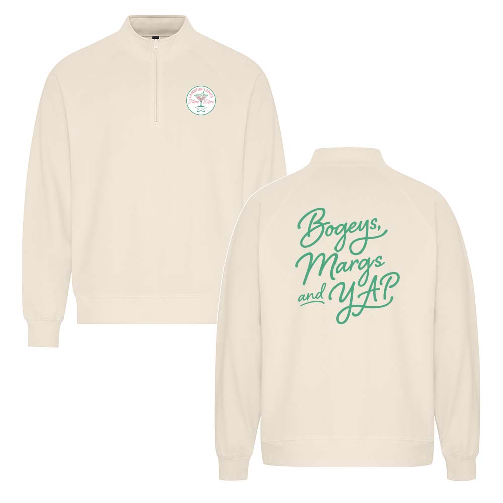 Lambton Ladies 9 & Dine Adult French Terry 1/4 Zip