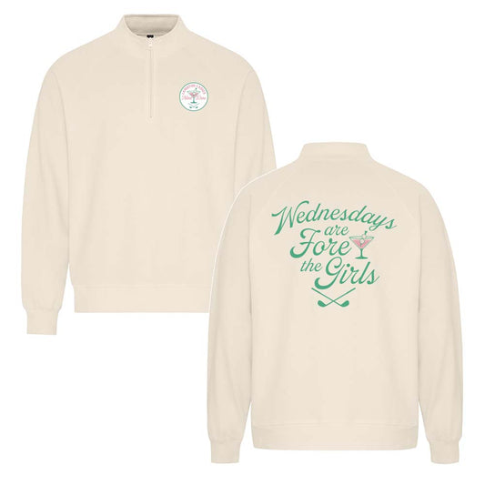 Lambton Ladies 9 & Dine Adult French Terry 1/4 Zip