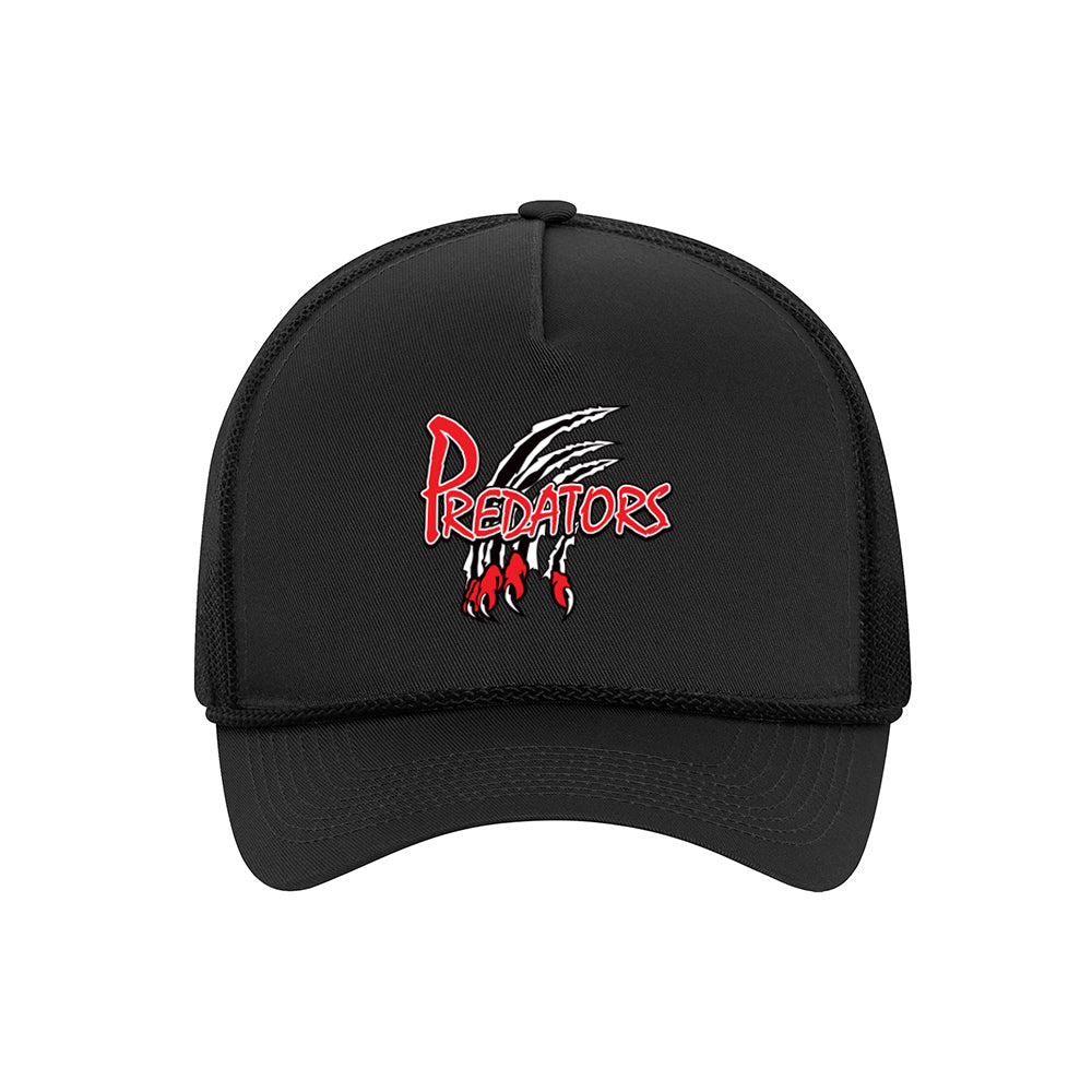 Lambton Shores Predators Cotton Twill 5-Panel Trucker Rope Cap