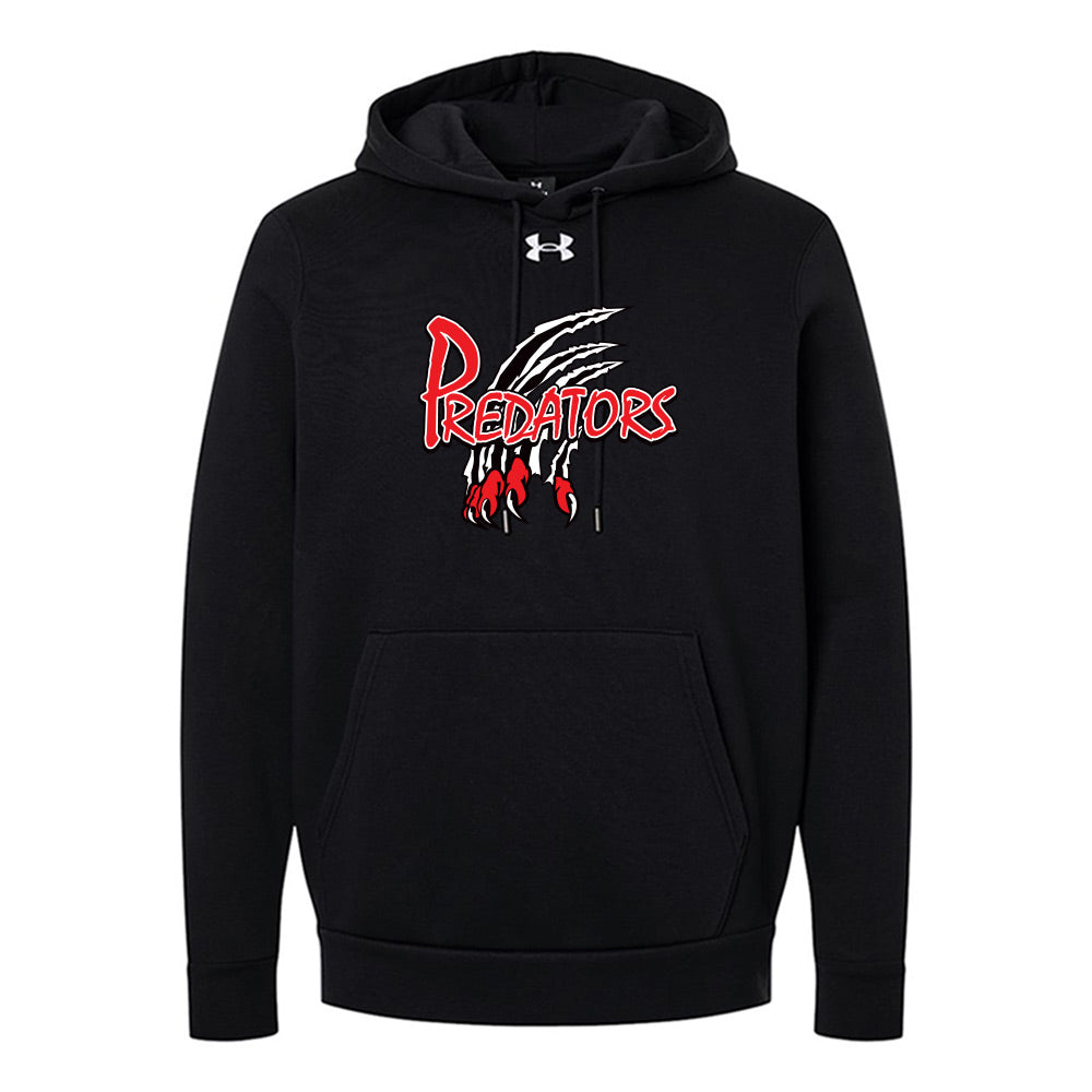Lambton Shores Predators Adult Under Armour Team Icon Fleece Hooded Sweatshirt