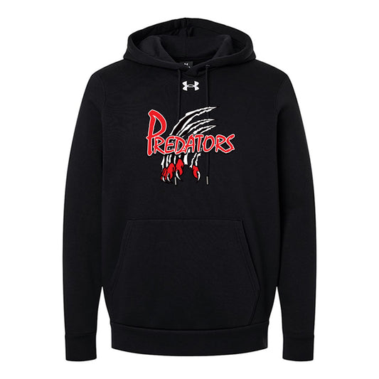 Lambton Shores Predators Adult Under Armour Team Icon Fleece Hooded Sweatshirt